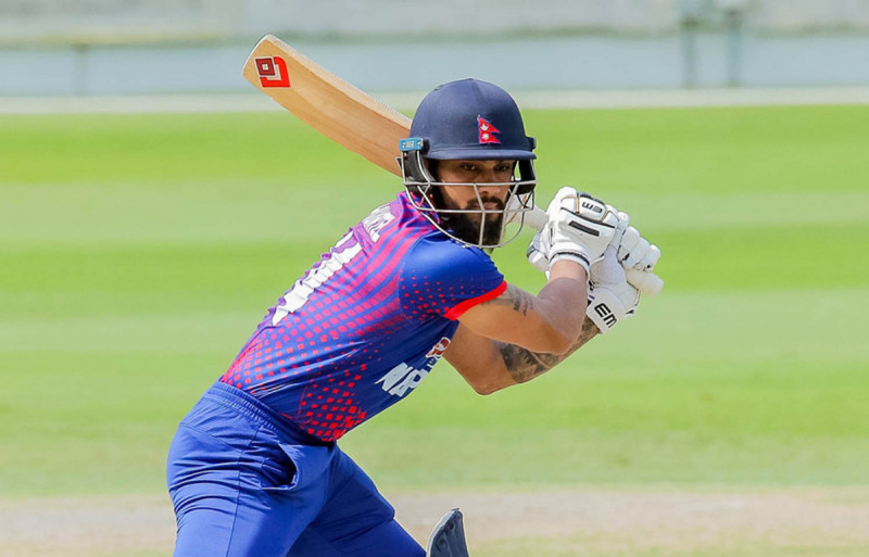 यूएईविरुद्ध नेपालको खराब सुरुवात